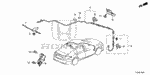91902S2X003 - Electrical/Exhaust/Heater/Fuel: PLASTER, WIRE HARNESS (50X100) for Honda Image