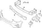 32285192 - Body: Absorber for Volvo: C40 Recharge, EC40, XC40, XC40 Recharge Image