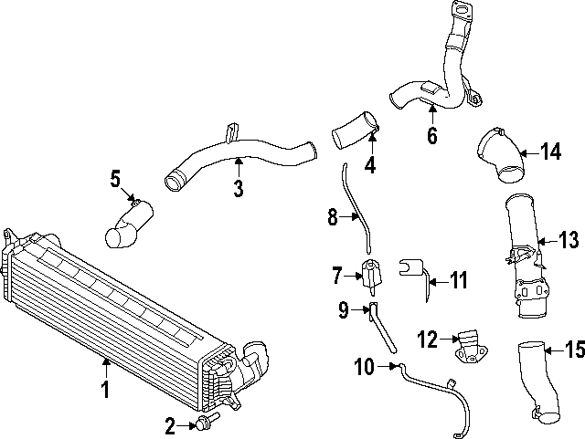 282822GTI5 - : Intake Pipe for Hyundai Image