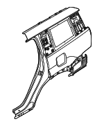 71503R6C00 - Body: Quarter Panel for Hyundai Image
