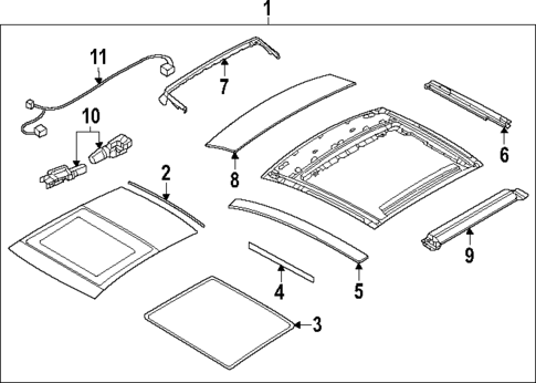 Sunroof for 2023 Dodge Hornet #0
