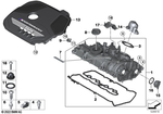 11121020801 - Engine: Cylinder Head Cover for BMW Image