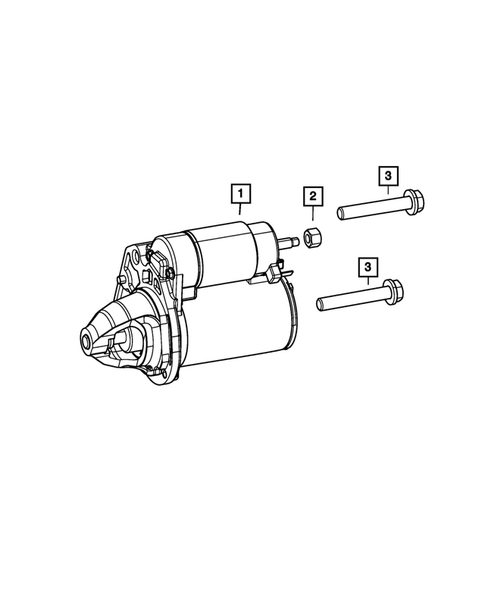 Starters for 2017 Chrysler 200 #1