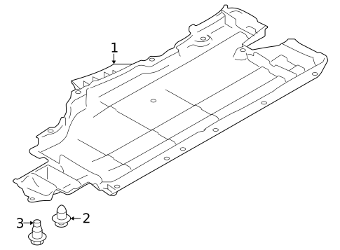 UNDER COVER ブラスバッジ Under Cover & Splash Shields for 2025 Subaru Crosstrek | Subaru