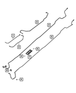 52122527AD - : Fuel Return Tube for Ram: 2500, 3500 Image