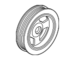 231232B720 - Engine: Damper Pulley for Hyundai Image
