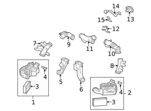 Air Intake for 2013 Jaguar XKR #0