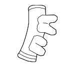 C2P13403 - Engine: Intake Tube for Jaguar Image