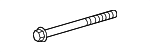 957010811008 - Cooling System: Water Manifold Bolt for Honda Image