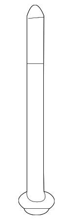 C2P7447 - : Engine Cradle Rear Bolt for Jaguar: F-Type, S-Type, Super V8, Vanden Plas, XF, XFR, XFR-S, XJ, XJ8, XJR, XJR575, XK, XKR, XKR-S Image