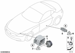 65759147997 - Audio, Navigation, Electronic Systems: Altern.Power Siren W Inclination Indicat for BMW Image