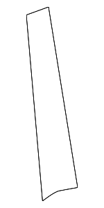 7575506080 - Body: Window Molding for Toyota Image image