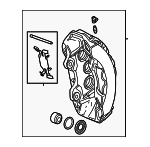 86544711 - Brakes: Caliper for Acura: ZDX Image