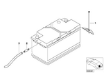 7149158226 - Vehicle Electrical System: Axial Securing Clip for BMW Image