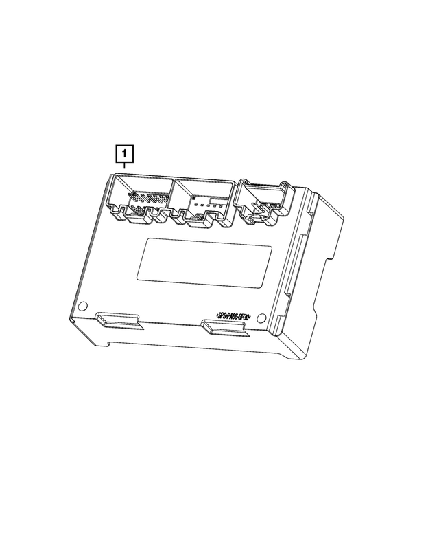 68499620AB - Electrical: Transfer Case Control Module for Mopar Image image