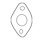 18107502346 - Exhaust: Front Muffler Gasket for BMW: 325Ci, 325i, 325xi, 330Ci, 330i, 330xi, 525i, 530i, X3, X5, Z3, Z4 Image