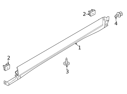 Exterior Trim - Pillars for 2025 Ford Mustang Mach-E #0