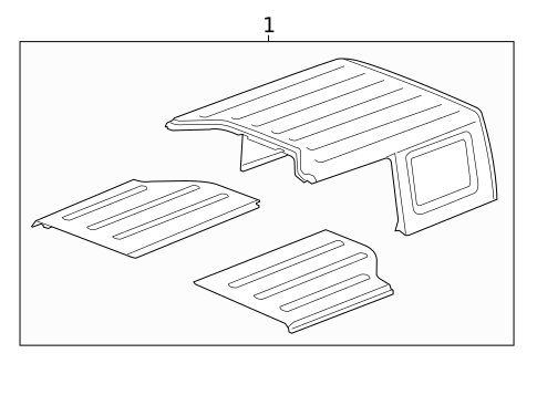 Top & Components for 2018 Jeep Wrangler JK #1