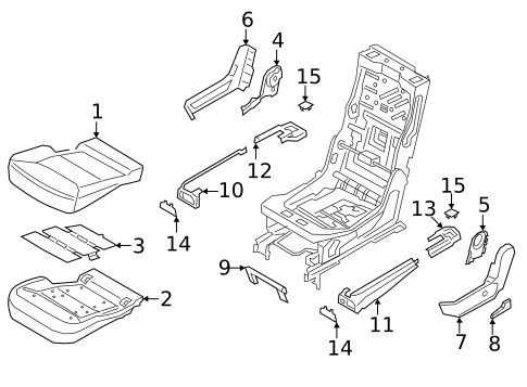 Second Row Seats for 2023 Ford Explorer #2