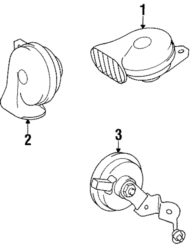 8652024040 - Electrical: Horn for Lexus Image