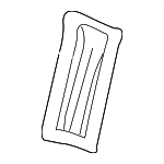 42762S3YA01 - Body: Plate for Honda: Insight Image