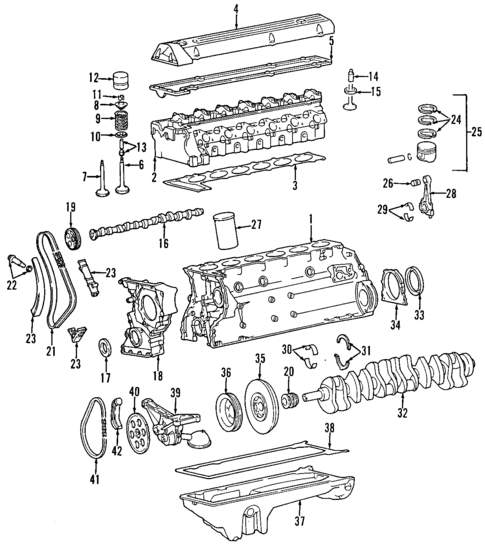 Engine for 1995 Mercedes-Benz S350 #0