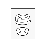 17046S6MA00 - Fuel System: Lock Nut for Acura: RSX Image