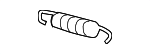 9008050175 - Body: Lock Assembly Tension Spring for Toyota: Sequoia, Sienna, Tundra Image