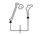 535500C011 - Body: Hook for Toyota: Tundra Image