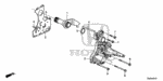 25155RWE000 - Transmission - Automatic: SHAFT ASSY., STATOR for Honda Image