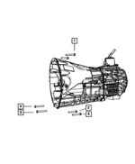 6501742 - NSG370; 6-Speed; Manual Transmission: Hex Head Bolt And Washer for Mopar Image