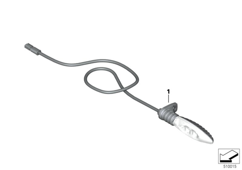 Turn Signals, Front for 2014 BMW-Motorrad HP4 #3