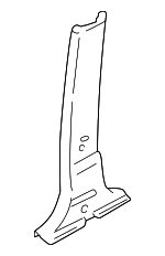 7211A389HA - Body: Lower Center Pillar Trim for Mitsubishi: Montero Image image