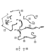 5006617AG - : Power Steering Pressure Hose for Mopar Image