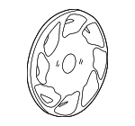 274561 - Suspension: Wheel Cover for Volvo: 740, 850, 940, 960, C70, S70, S80, S90, V70, V90 Image