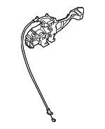 30784228 - Body: Lock Cable for Volvo: C30, S40, V50 Image