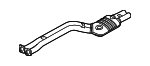 18303403629 - Exhaust: Converter &amp; Pipe for BMW: X3 Image