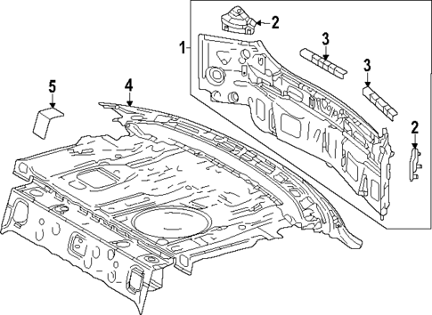 Rear Body for 2025 Toyota Crown #0