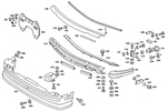 1078801970 - Front and Rear End Sheet Metal: Bumper for Mercedes-Benz Image