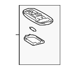 8124012051B1 - Body: Dome Lamp Assembly for Toyota Image