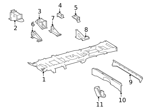 Frame & Components for 2003 Dodge Sprinter 2500 #0