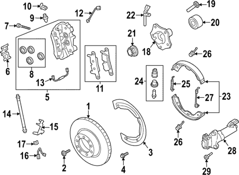 Brake Components for 2023 Porsche 911 #0