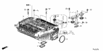 17103RLVA01 - Engine: SEAL, EGR (FRG-NOK) for Honda Image image