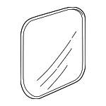 MR978847 - Body: Glass Assembly for Mitsubishi: Montero Image