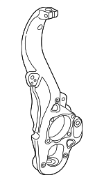T4N23264 - : Steering Knuckle for Jaguar: XE, XF Image