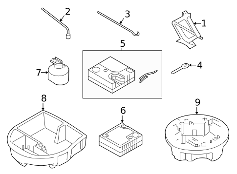 Jack & Components for 2019 Kia Forte #0