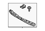 51115A26BF1 - Body: Bumper Cover Support Rail for Mini Image
