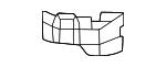 51115A499D6 - Body: Bumper Cover Side Support for Mini Image