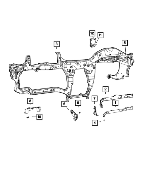 Instrument Panel for 2020 Jeep Wrangler #6