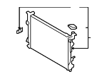 253100A080 - : 2008-2010 Hyundai Sonata - Radiator Assembly for Hyundai: Sonata Image
